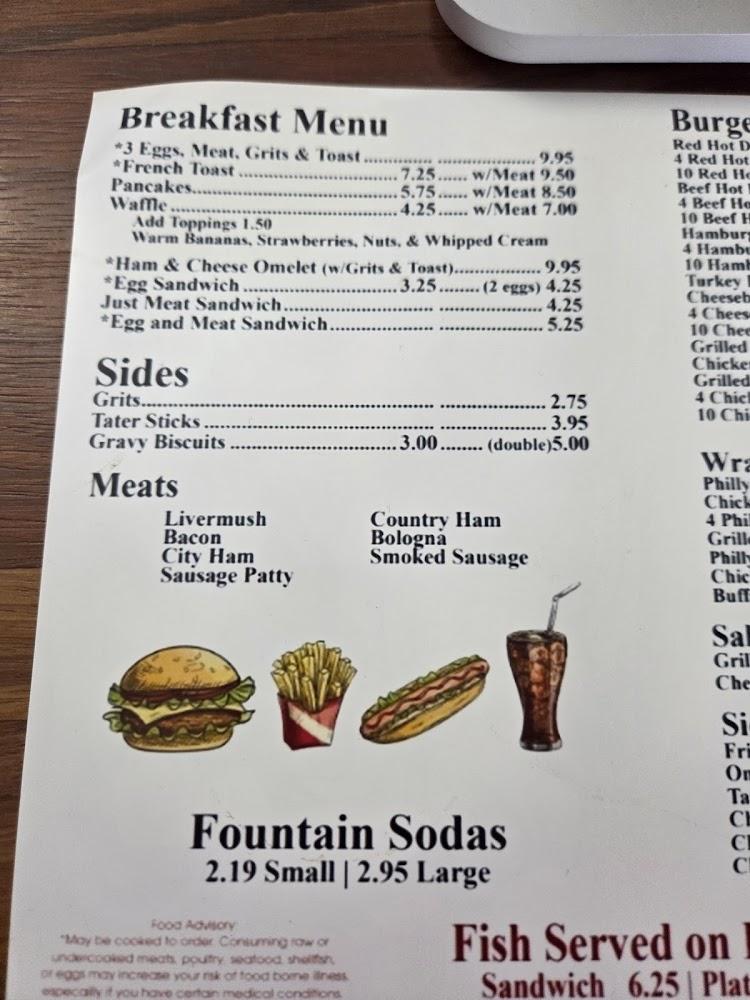 Landis Dairy Bar Menu image 4